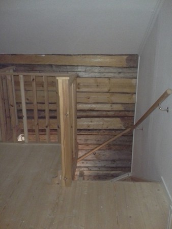 Trappen ner till köket